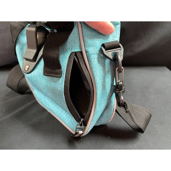 Babeyer Dog Treat Bag Trainer Blue Black NWOT Belt Clip Adjustable Strap - Picture 8 of 10